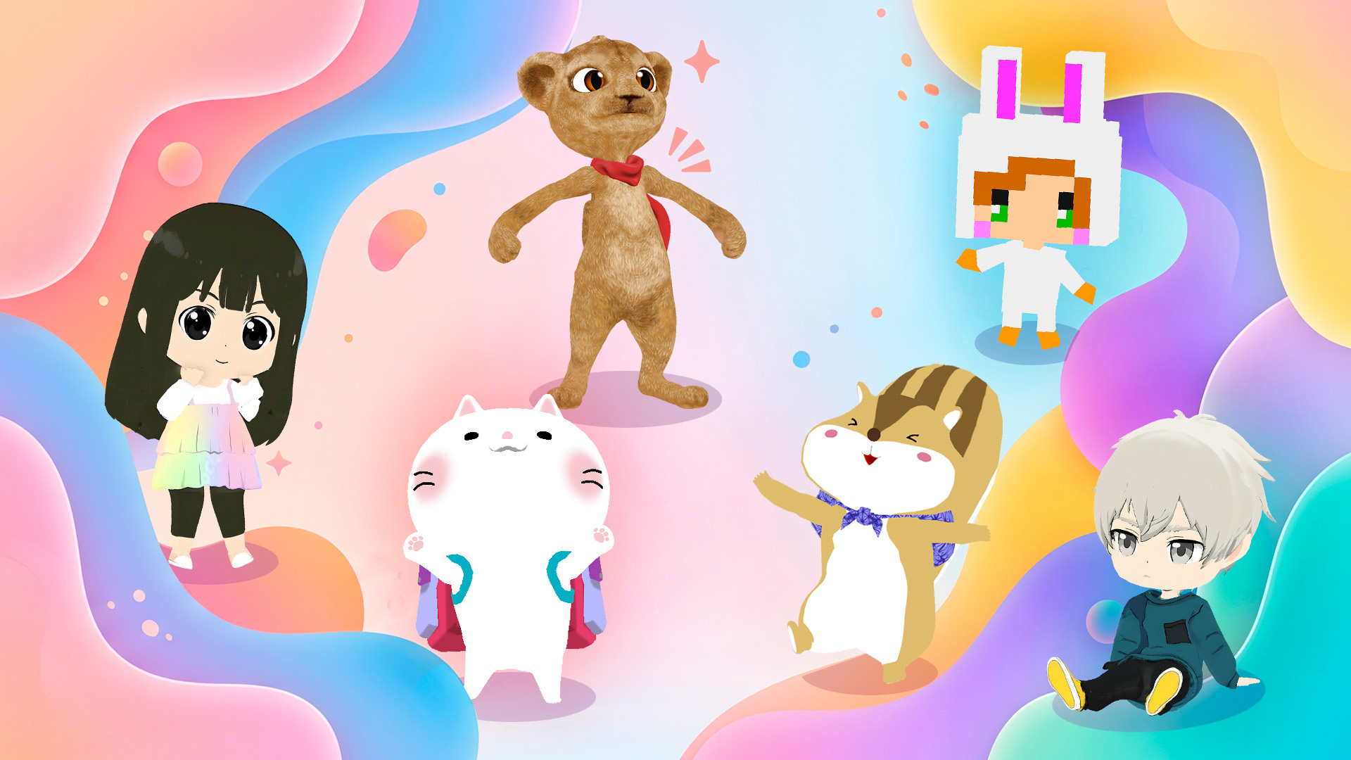 ゆるきゃらポーズ